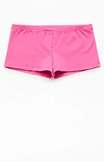 John Galt Women's Hot Pink Boxer Shorts