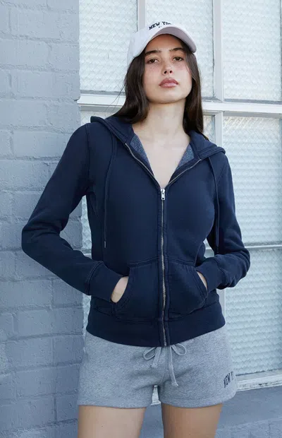 John Galt Women's Marcie New York Sweat Shorts In Melange In Multi