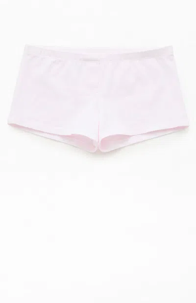 John Galt Women's Pink Boxer Shorts