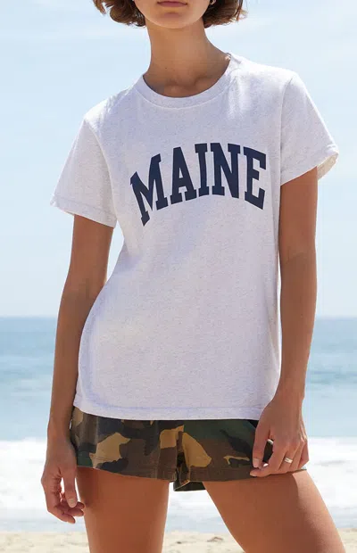 John Galt Women's Silver Chloe Maine T-shirt