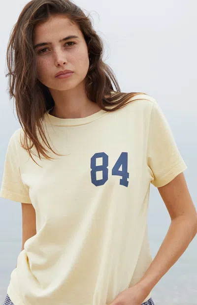 John Galt Women's Yellow Chloe 84 T-shirt