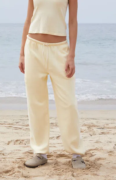 John Galt Women's Yellow Rosa Sweatpants