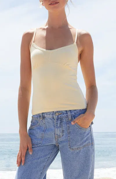 John Galt Women's Yellow Tank Top