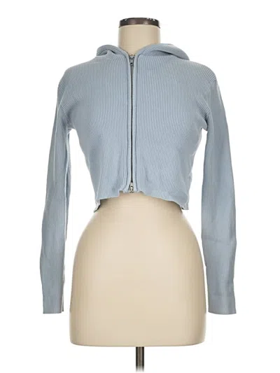 Pre-owned John Galt Zip Up Hoodie In Blue