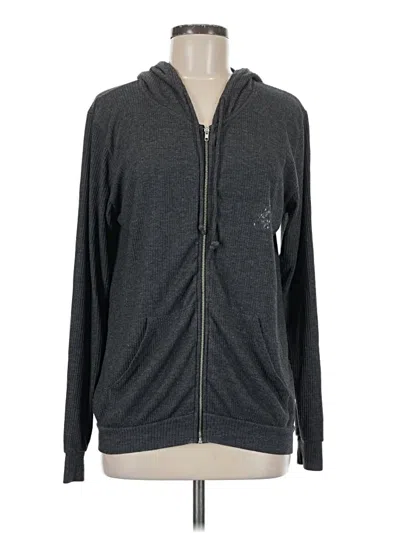 Pre-owned John Galt Zip Up Hoodie In Gray