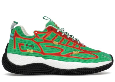 Pre-owned John Geiger Men's  004 Sneakers In Melon