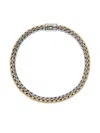 John Hardy 14k Yellow Bonded Gold Sterling Silver Bracelet In Gold