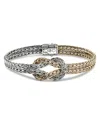 John Hardy Love Knot Bracelet In Silver/gold