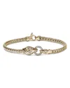 John Hardy 14k Yellow Gold Diamond Naga Bracelet, 0.07 Tcw In Gold