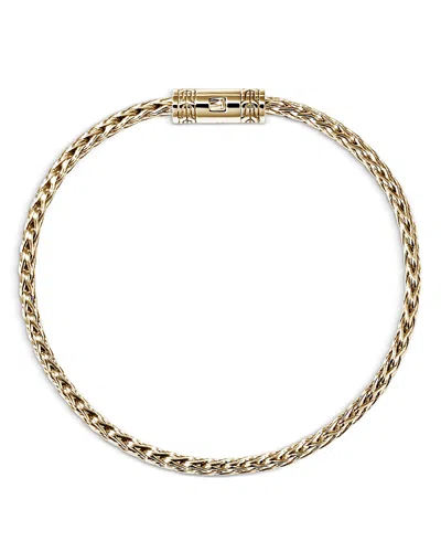 John Hardy 14k Yellow Gold Icon Woven Link Bracelet