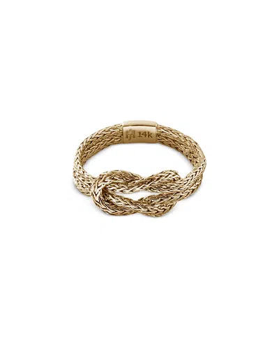 John Hardy 14k Yellow Gold Love Knot Ring