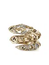 John Hardy 14k Yellow Gold Naga Diamond Ring In Gold