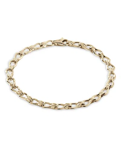 John Hardy 14k Yellow Gold Surf Open Link Chain Bracelet