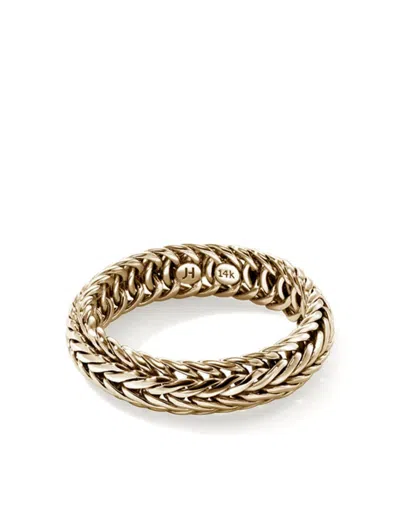 JOHN HARDY 14KT YELLOW GOLD KAMI CHAIN RING