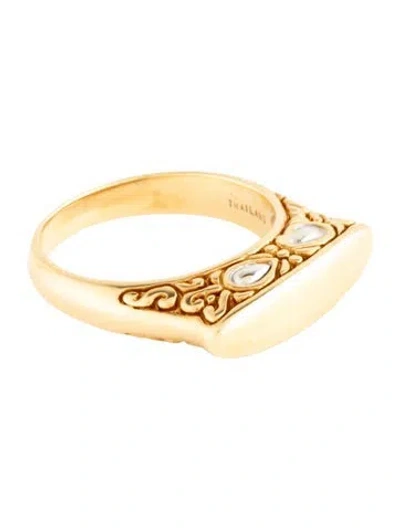 Pre-owned John Hardy 18k Jaisalmer Ring In Multicolor