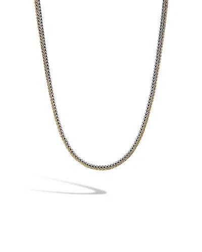 John Hardy 18k Yellow Gold & Sterling Silver Icon Necklace, 20 In Metallic