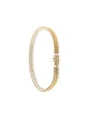 John Hardy 18kt Yellow Gold And Sterling Silver Classic Chain Extra-small Reversible Bracelet In Gold