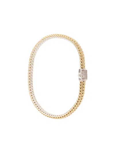John Hardy Classic Chain Reversible Bracelet In Gold