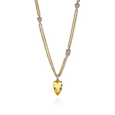 John Hardy Artisan Series Naga Pendant Necklace In Gold