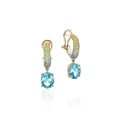 John Hardy Artisan Series Surf Earrings In Multi