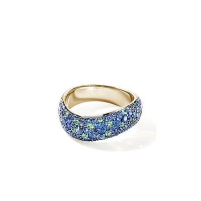 John Hardy Artisan Series Surf Ring In Blue