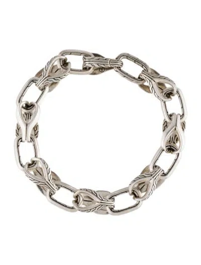 Pre-owned John Hardy Asli Classic Chain Link Bracelet, 7.5" In Multi