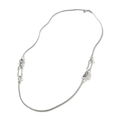 John Hardy Silver Chain Classic Asli Mini Chain Sautoir Necklace, 36 In Sterling Silver