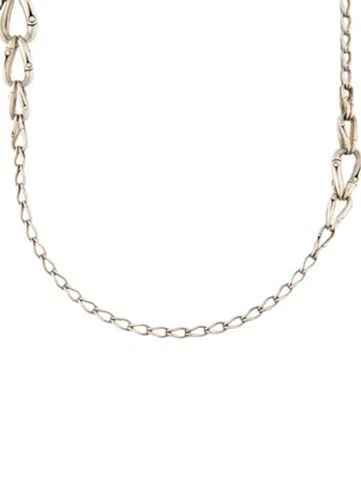Pre-owned John Hardy Asli Surf Link Chain Necklace, 35.5" In Multi