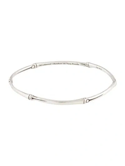 Pre-owned John Hardy Bamboo Bangle, 7.5" In Multicolor