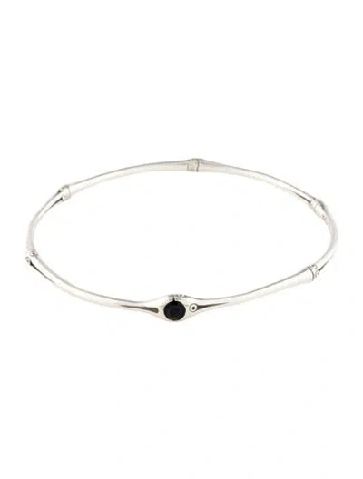 Pre-owned John Hardy Bamboo Bangle Bracelet, 8" In Multicolor