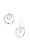 John Hardy 'bamboo' Drop Earrings In White