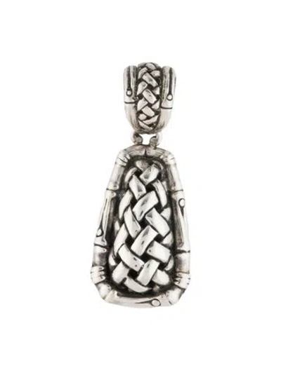 Pre-owned John Hardy Bamboo Pendant, 1.5" In Multi