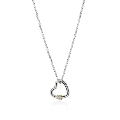 John Hardy Bamboo Pendant Necklace In Silver