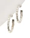 John Hardy Bamboo Silver Hoops