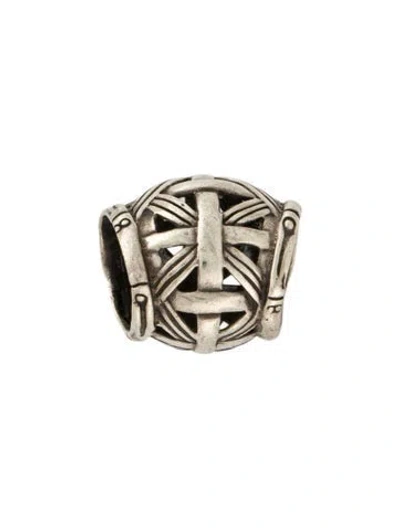 Pre-owned John Hardy Bamboo Slide Pendant In Multi