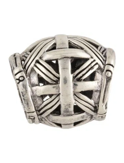 Pre-owned John Hardy Bamboo Slider Pendant In Multicolor