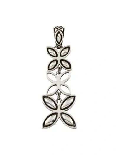 Pre-owned John Hardy Batu Kawung Pendant, 1.5" In Multi