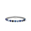 John Hardy Beaded Bracelet, Sterling Silver, Hardstones In Metallic