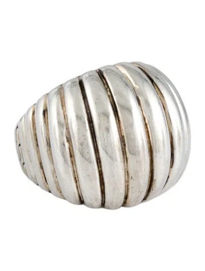 Pre-owned John Hardy Bedeg Dome Ring In Multi