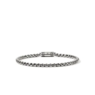 John Hardy Box Chain Bracelet, 3.7mm In Sterling Silver