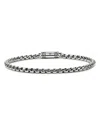 John Hardy Box Chain Bracelet In Sterling Silver In Silver