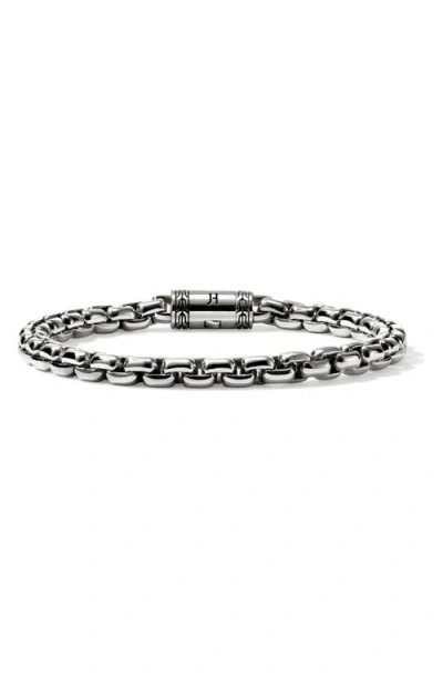 John Hardy Box Chain Bracelet In Sterling Silver