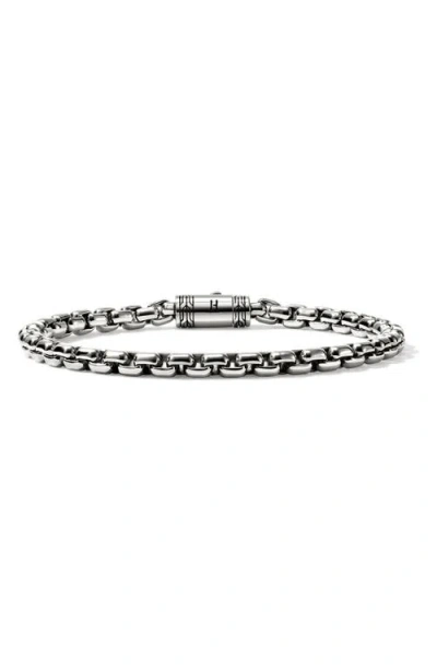 John Hardy Box Chain Bracelet In Sterling Silver