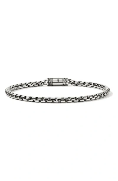 John Hardy Box Chain Bracelet In Sterling Silver