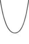 JOHN HARDY JOHN HARDY BOX CHAIN NECKLACE, 3.7MM