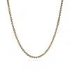 John Hardy Box Chain Necklace, 3.7mm In Gold
