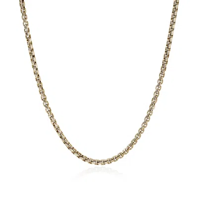 John Hardy Box Chain Necklace, 3.7mm In Gold