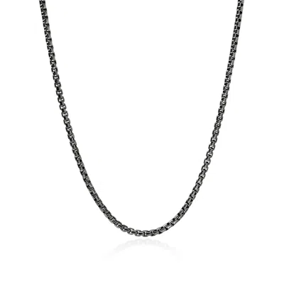 John Hardy Box Chain Necklace, 3.7mm In Metallic