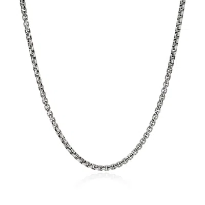 John Hardy Box Chain Necklace, 3.7mm In Sterling Silver
