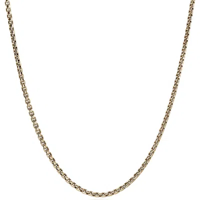 John Hardy Box Chain Necklace In Gold